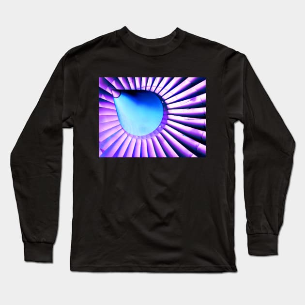 Jet engine abstract Long Sleeve T-Shirt by soitwouldseem